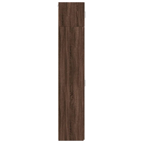 vidaXL Hochschrank Schmal Eichen-Optik 45x42,5x225 cm Holzwerkstoff