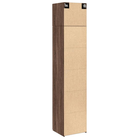 vidaXL Hochschrank Schmal Eichen-Optik 45x42,5x225 cm Holzwerkstoff