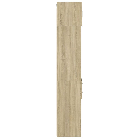 vidaXL Hochschrank Schmal Sonoma-Eiche 45x42,5x225 cm Holzwerkstoff