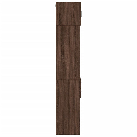 vidaXL Hochschrank Schmal Eichen-Optik 45x42,5x225 cm Holzwerkstoff