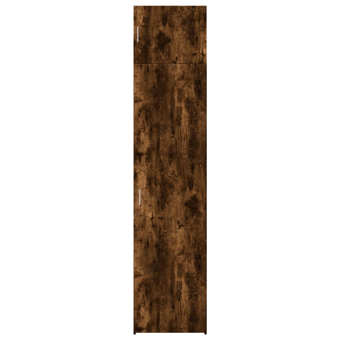 vidaXL Hochschrank Schmal Räuchereiche 50x42,5x225 cm Holzwerkstoff