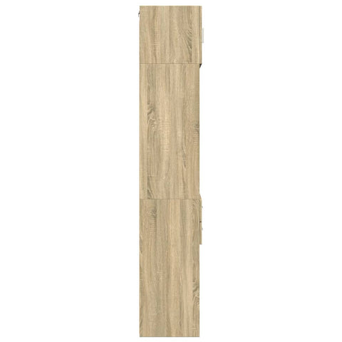 vidaXL Hochschrank Schmal Sonoma-Eiche 50x42,5x225 cm Holzwerkstoff