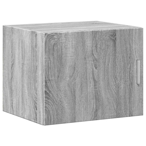 vidaXL Hochschrank Schmal Grau Sonoma 50x42,5x225 cm Holzwerkstoff