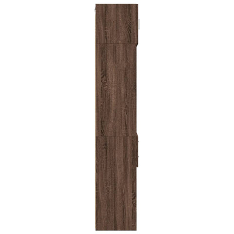 vidaXL Hochschrank Schmal Eichen-Optik 50x42,5x225 cm Holzwerkstoff