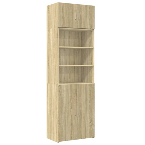 vidaXL Hochschrank Sonoma-Eiche 70x42,5x225 cm Holzwerkstoff