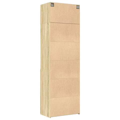 vidaXL Hochschrank Sonoma-Eiche 70x42,5x225 cm Holzwerkstoff