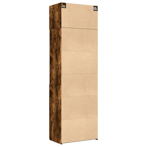 vidaXL Hochschrank Räuchereiche 70x42,5x225 cm Holzwerkstoff