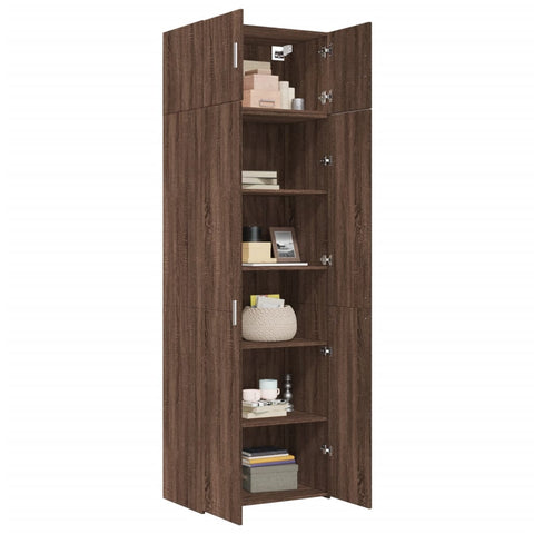 vidaXL Hochschrank Eichen-Optik 70x42,5x225 cm Holzwerkstoff