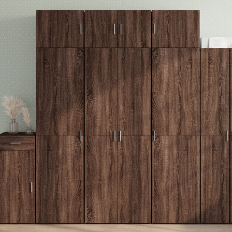 vidaXL Hochschrank Eichen-Optik 70x42,5x225 cm Holzwerkstoff