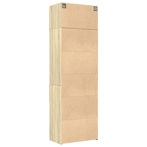 vidaXL Hochschrank Sonoma-Eiche 70x42,5x225 cm Holzwerkstoff