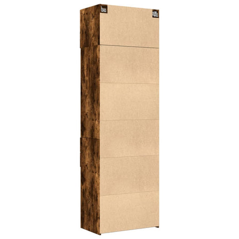 vidaXL Hochschrank Räuchereiche 70x42,5x225 cm Holzwerkstoff