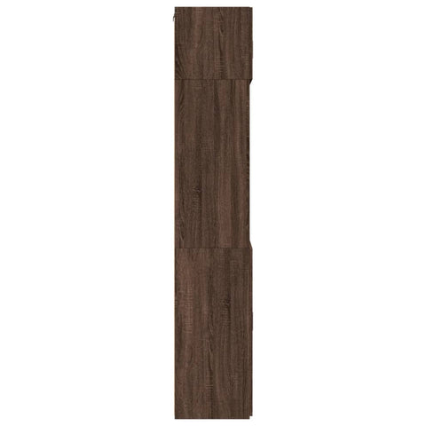 vidaXL Hochschrank Eichen-Optik 80x42,5x225 cm Holzwerkstoff