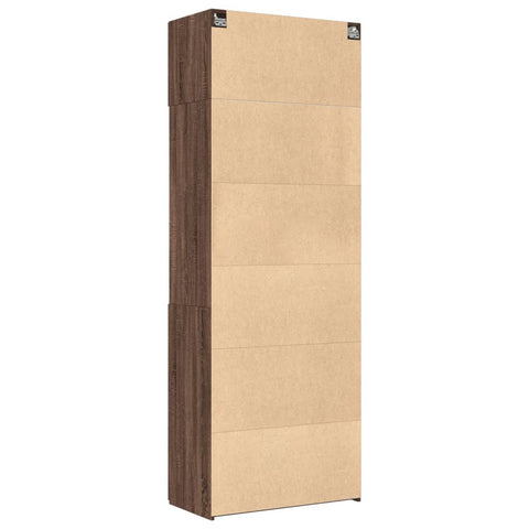 vidaXL Hochschrank Eichen-Optik 80x42,5x225 cm Holzwerkstoff