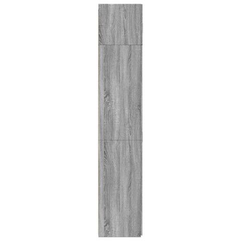 vidaXL Hochschrank Grau Sonoma 80x42,5x225 cm Holzwerkstoff