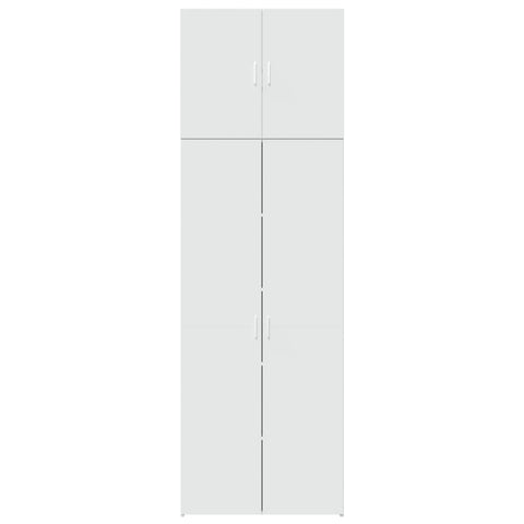 vidaXL Highboard Weiß 80x42,5x249 cm Holzwerkstoff