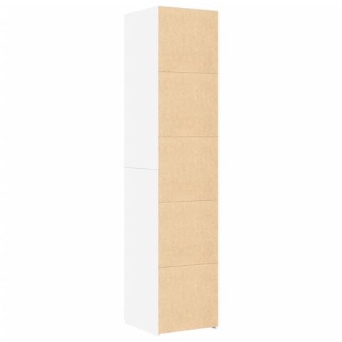 vidaXL Highboard Weiß 40x42,5x185 cm Holzwerkstoff