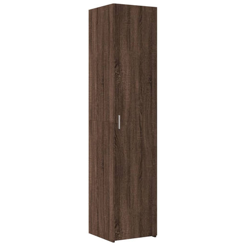 vidaXL Highboard Braun Eichen-Optik 40x42,5x185 cm Holzwerkstoff