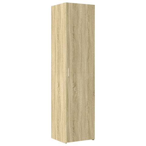 vidaXL Highboard Sonoma-Eiche 45x42,5x185 cm Holzwerkstoff