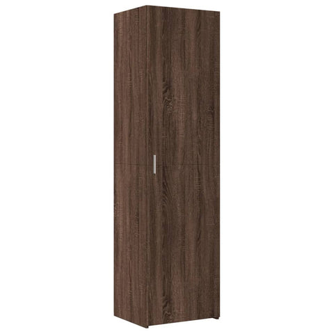 vidaXL Highboard Braun Eichen-Optik 50x42,5x185 cm Holzwerkstoff