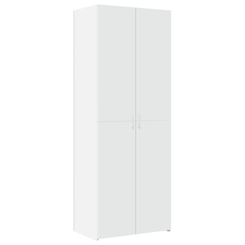 vidaXL Highboard Weiß 70x42,5x185 cm Holzwerkstoff