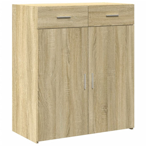 vidaXL Sideboard Sonoma-Eiche 80x42,5x93 cm Holzwerkstoff