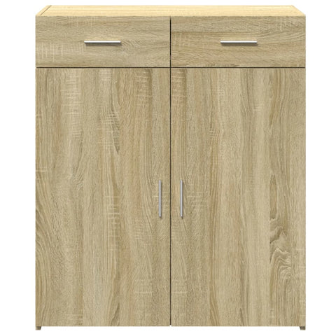 vidaXL Sideboard Sonoma-Eiche 80x42,5x93 cm Holzwerkstoff