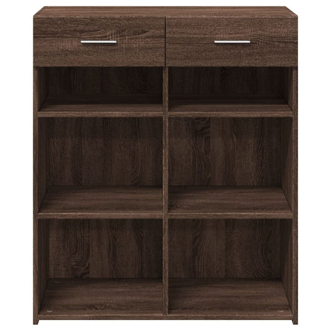 vidaXL Sideboard Braun Eichen-Optik 80x42,5x93 cm Holzwerkstoff