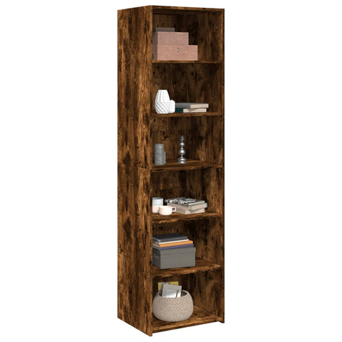 vidaXL Highboard Sonoma-Eiche 50x41x185 cm Holzwerkstoff