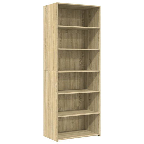 vidaXL Highboard Sonoma-Eiche 70x41x185 cm Holzwerkstoff