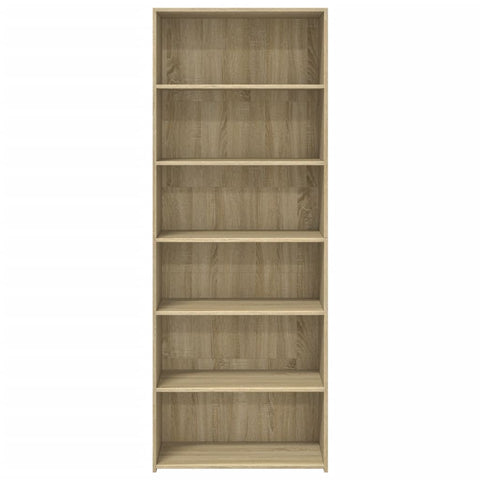 vidaXL Highboard Sonoma-Eiche 70x41x185 cm Holzwerkstoff