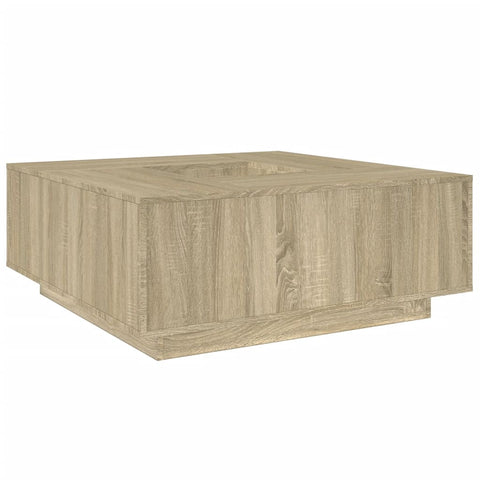 vidaXL Couchtisch Sonoma-Eiche 100x100x40 cm Holzwerkstoff