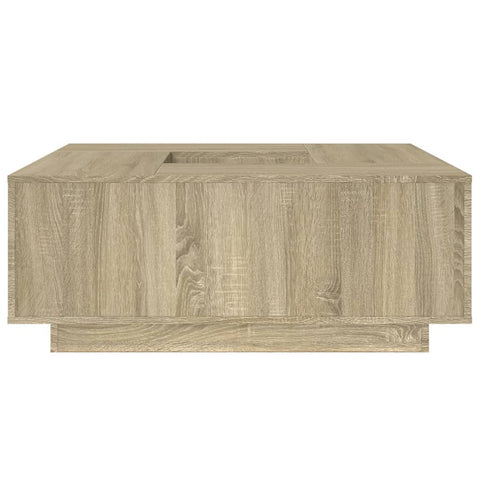 vidaXL Couchtisch Sonoma-Eiche 100x100x40 cm Holzwerkstoff