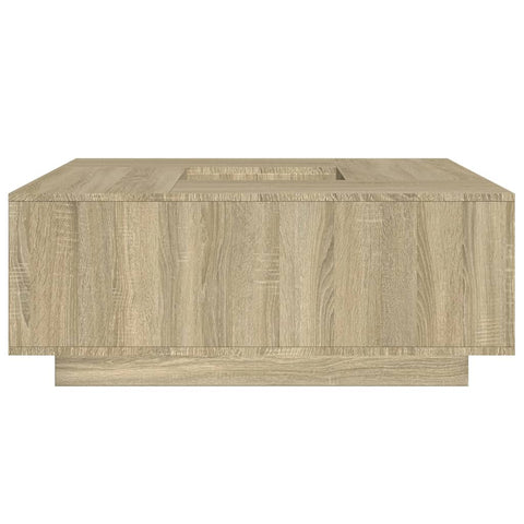 vidaXL Couchtisch Sonoma-Eiche 100x100x40 cm Holzwerkstoff