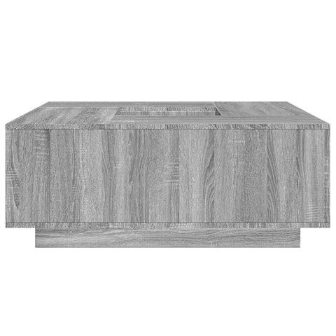 vidaXL Couchtisch Grau Sonoma 100x100x40 cm Holzwerkstoff