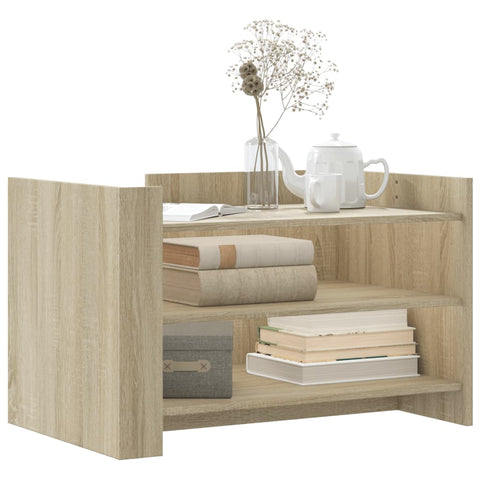 vidaXL Couchtisch Sonoma-Eiche 80x50x50 cm Holzwerkstoff