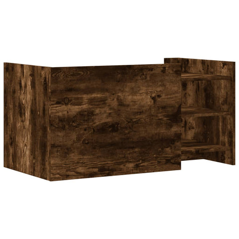 vidaXL Couchtisch Räuchereiche 100x50x50 cm Holzwerkstoff