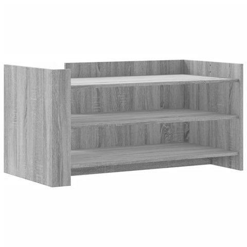 vidaXL Couchtisch Grau Sonoma 100x50x50 cm Holzwerkstoff