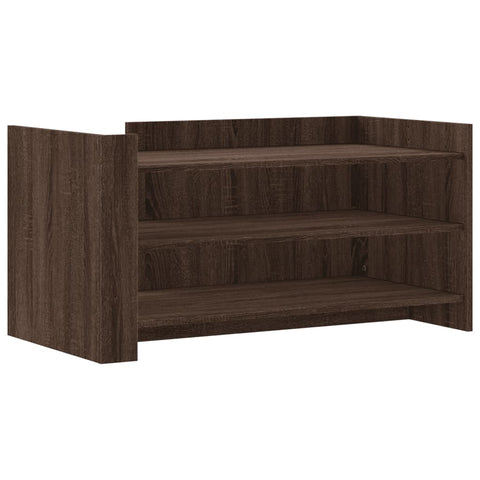 vidaXL Couchtisch Braun Eichen-Optik 100x50x50 cm Holzwerkstoff