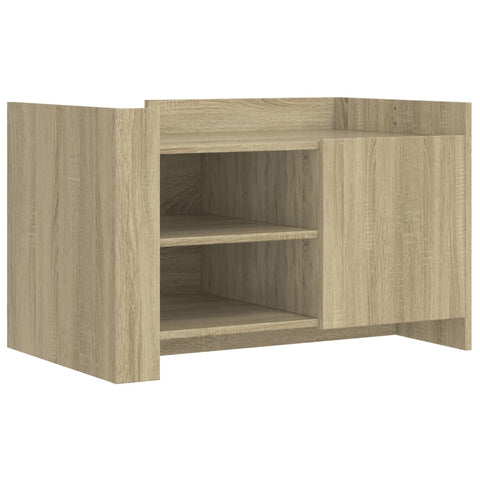 vidaXL Couchtisch Sonoma-Eiche 80x50x50 cm Holzwerkstoff