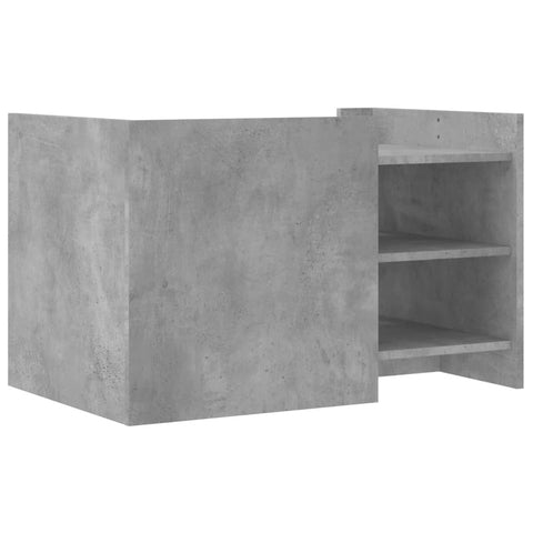 vidaXL Couchtisch Betongrau 80x50x50 cm Holzwerkstoff