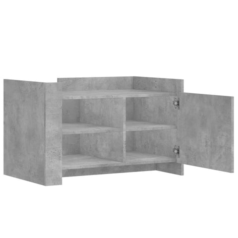 vidaXL Couchtisch Betongrau 80x50x50 cm Holzwerkstoff