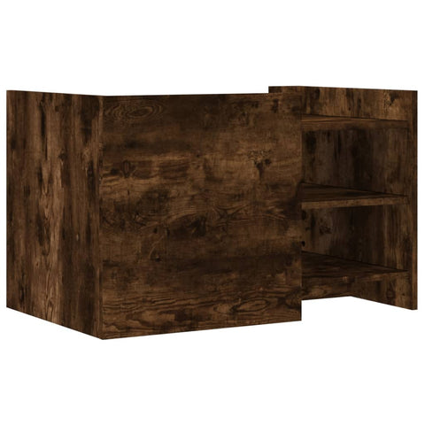 vidaXL Couchtisch Räuchereiche 80x50x50 cm Holzwerkstoff