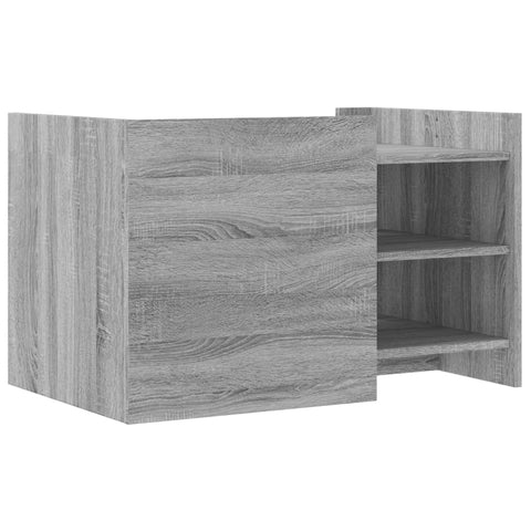 vidaXL Couchtisch Grau Sonoma 80x50x50 cm Holzwerkstoff