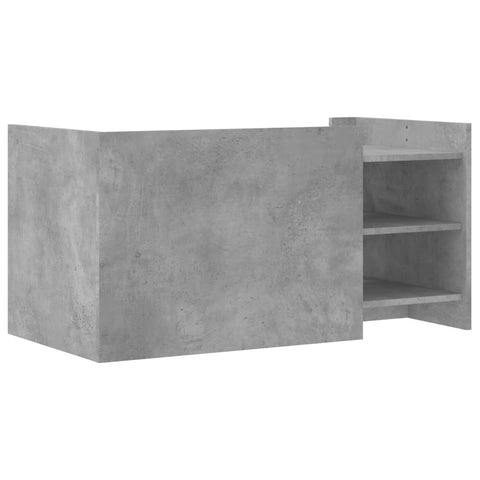 vidaXL Couchtisch Betongrau 100x50x50 cm Holzwerkstoff