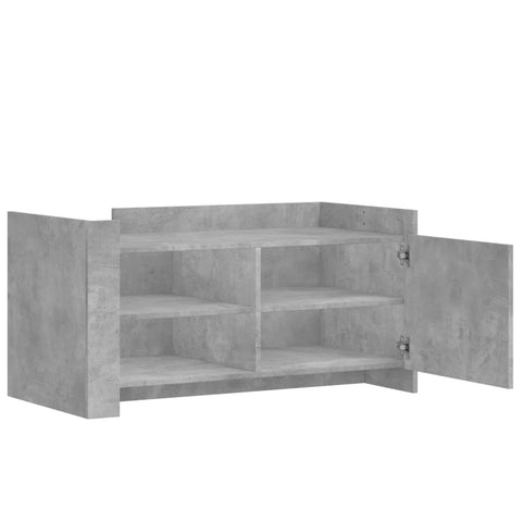 vidaXL Couchtisch Betongrau 100x50x50 cm Holzwerkstoff