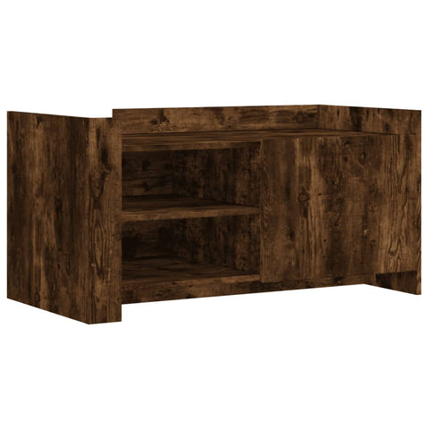 vidaXL Couchtisch Räuchereiche 100x50x50 cm Holzwerkstoff