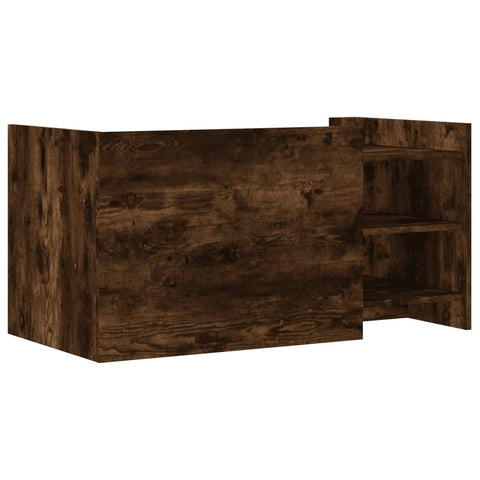 vidaXL Couchtisch Räuchereiche 100x50x50 cm Holzwerkstoff