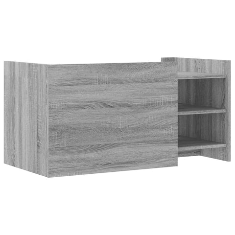 vidaXL Couchtisch Grau Sonoma 100x50x50 cm Holzwerkstoff