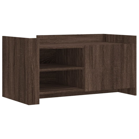 vidaXL Couchtisch Braun Eichen-Optik 100x50x50 cm Holzwerkstoff