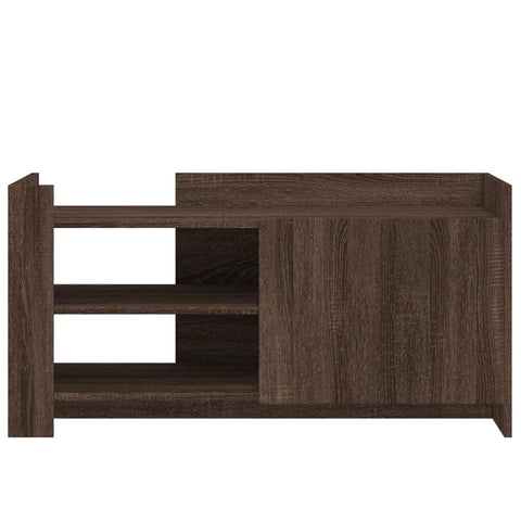 vidaXL Couchtisch Braun Eichen-Optik 100x50x50 cm Holzwerkstoff